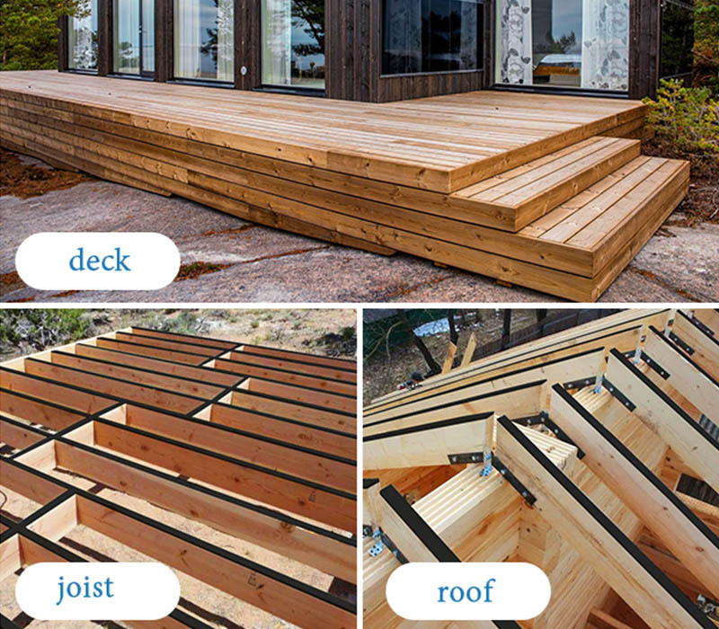 Deck beam protection tape