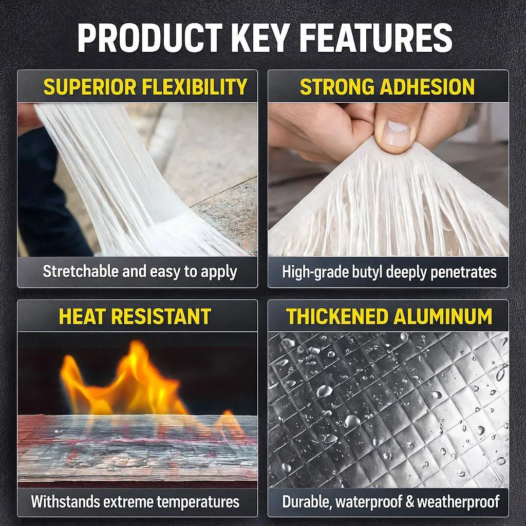 High Temperature Adhesive Tape for Industrial Bonding Applications