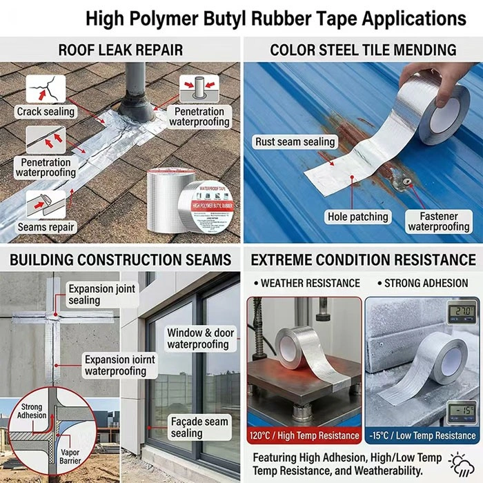 How to Choose Waterproof Sealing Tape for Extreme Weather Applications
